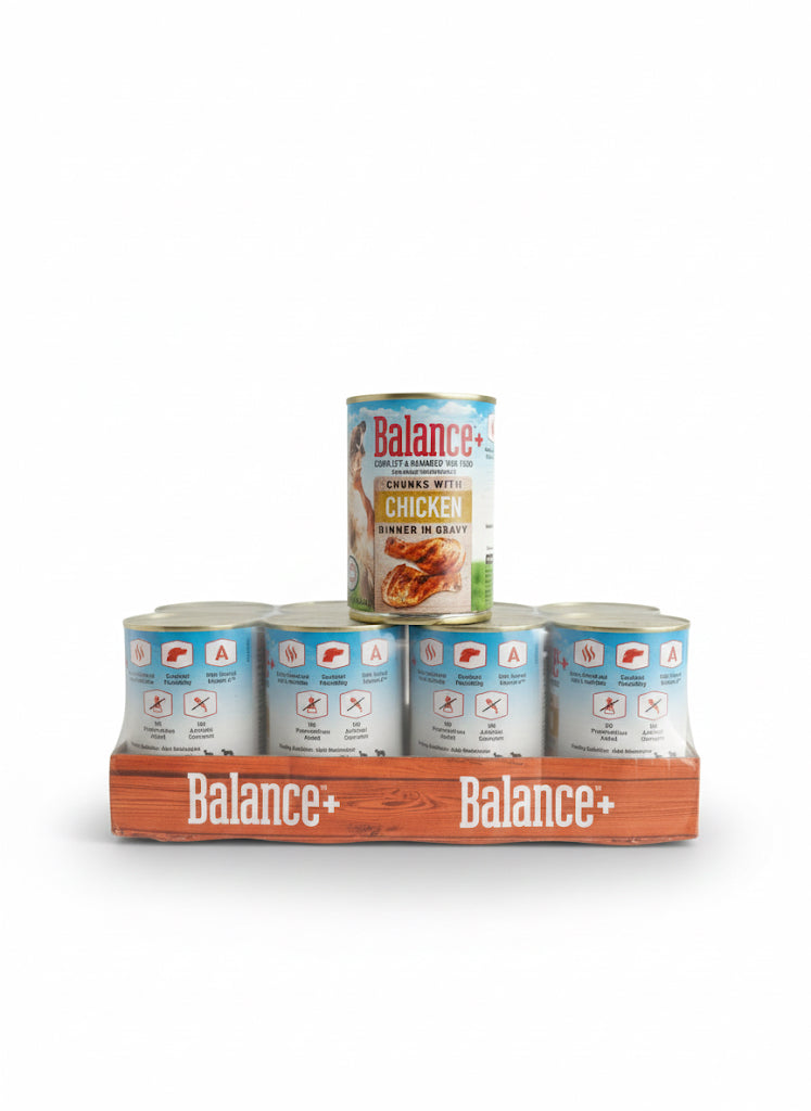 Balance+ Chicken Dinner in Gravy 12 Pack 415g