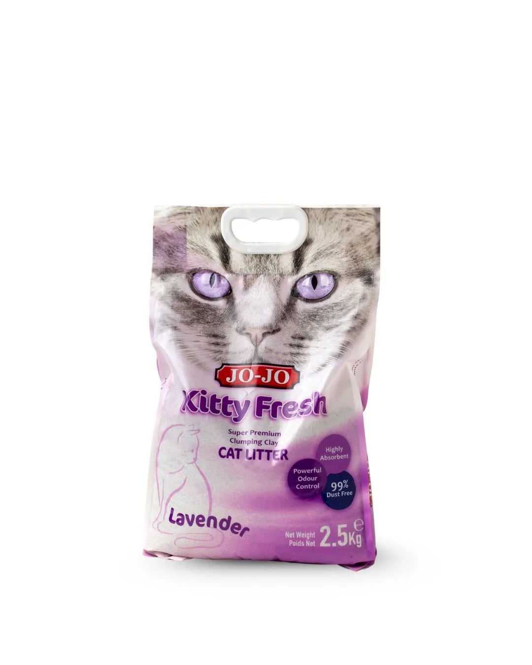 Jo-Jo Kitty Fresh Lavender Cat Litter 2.5kg