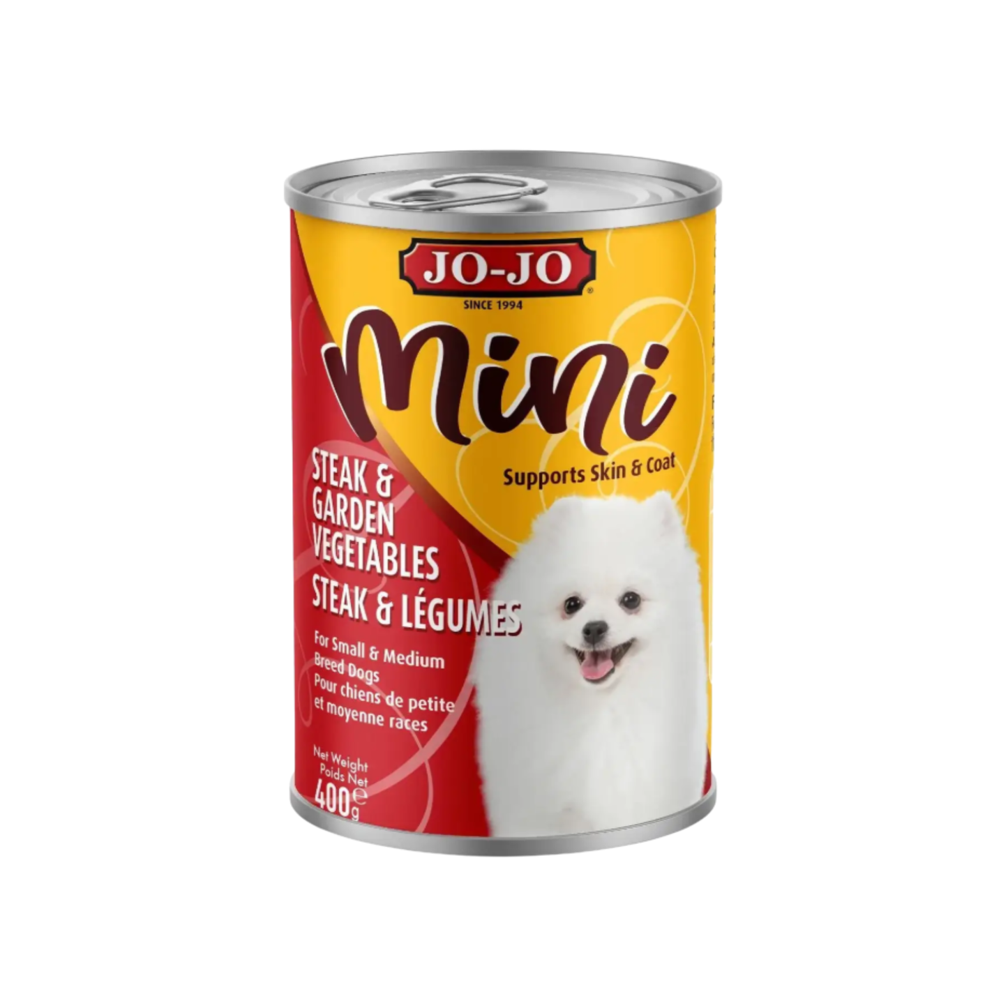 Jojo Mini Steak & Garden Vegetables 400g