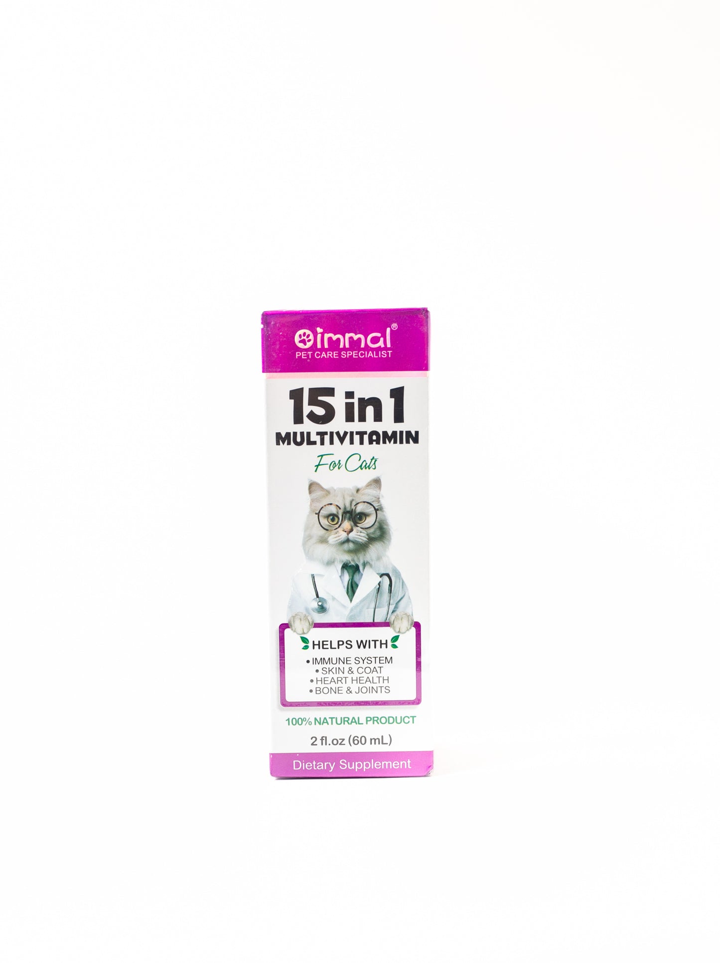 Immal 15 in 1 Multivitamin for Cats 60ml