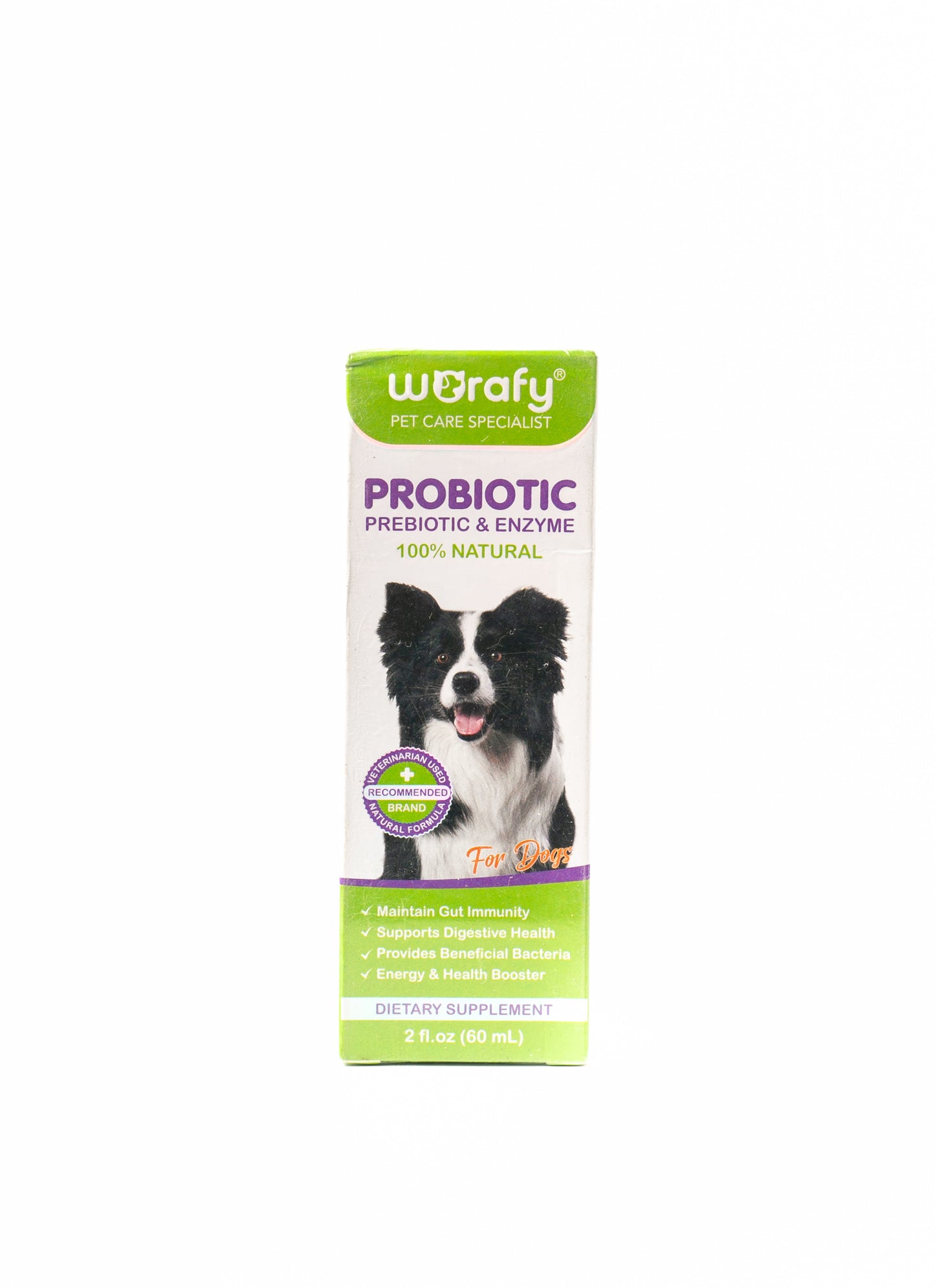 Worafy Probiotic Prebiotic and Enzyme Supplement for Dogs