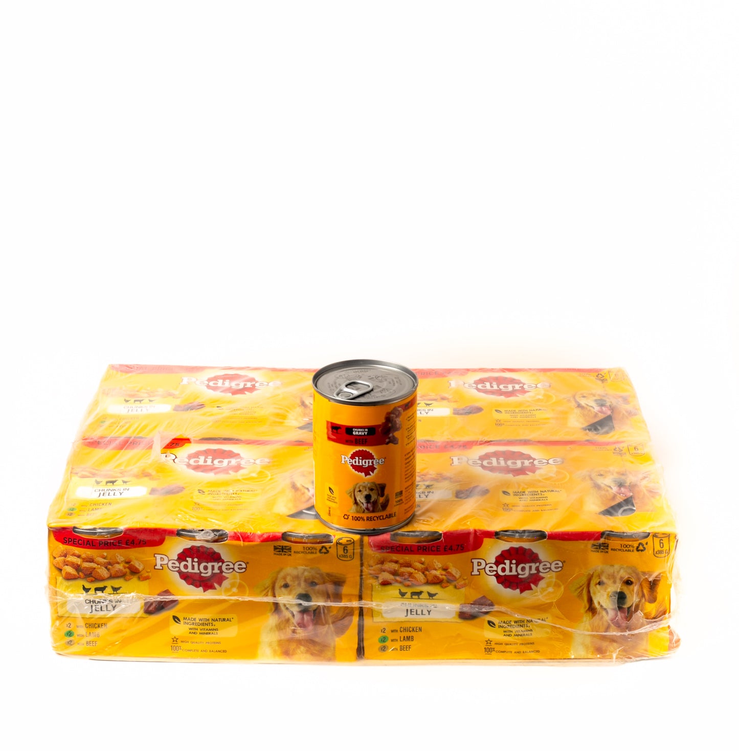 Pedigree Adult Chunks in Gravy – Beef Wet Dog Food