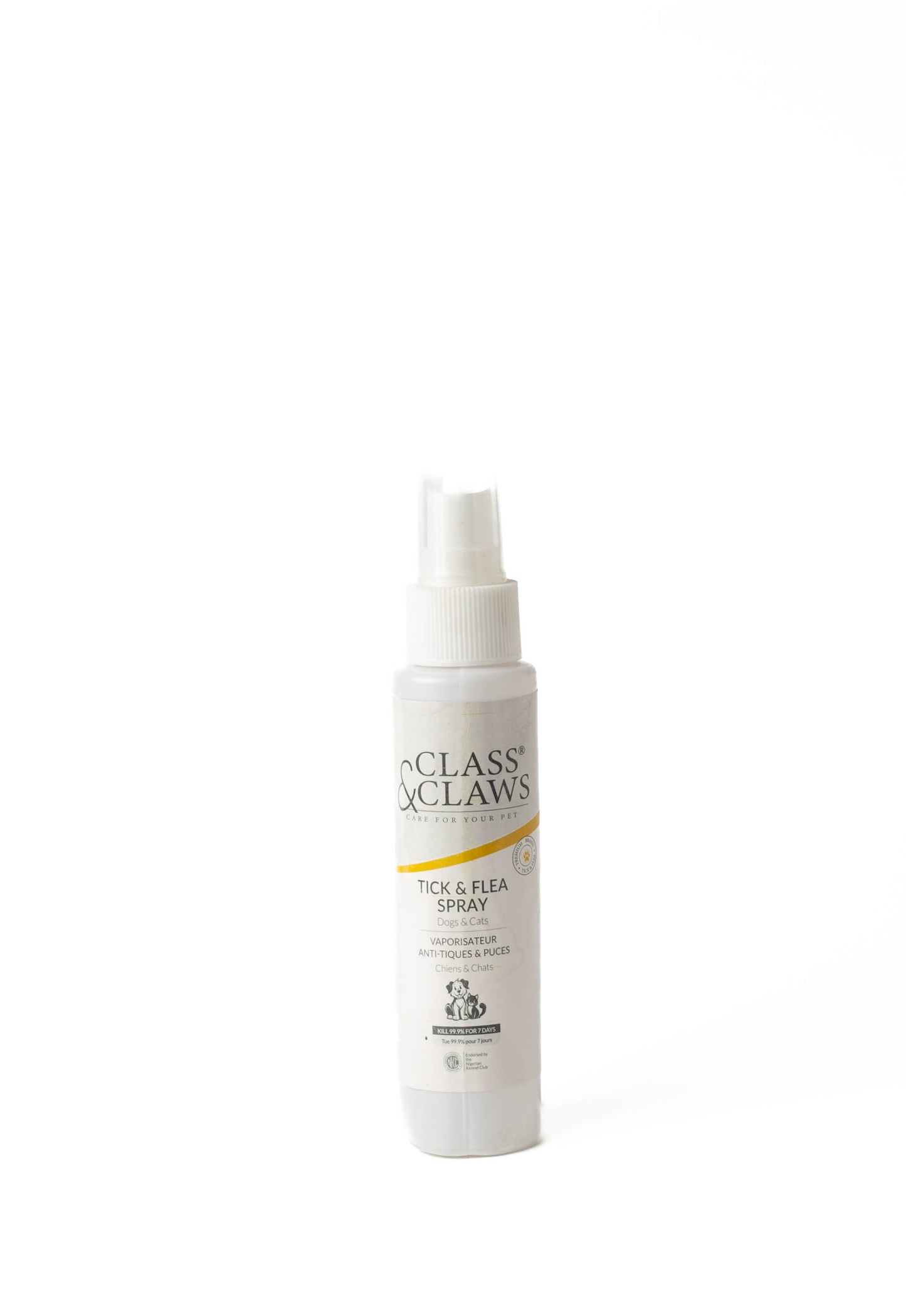 Class & Claws Tick and Flea Spray for Dogs and Cats
