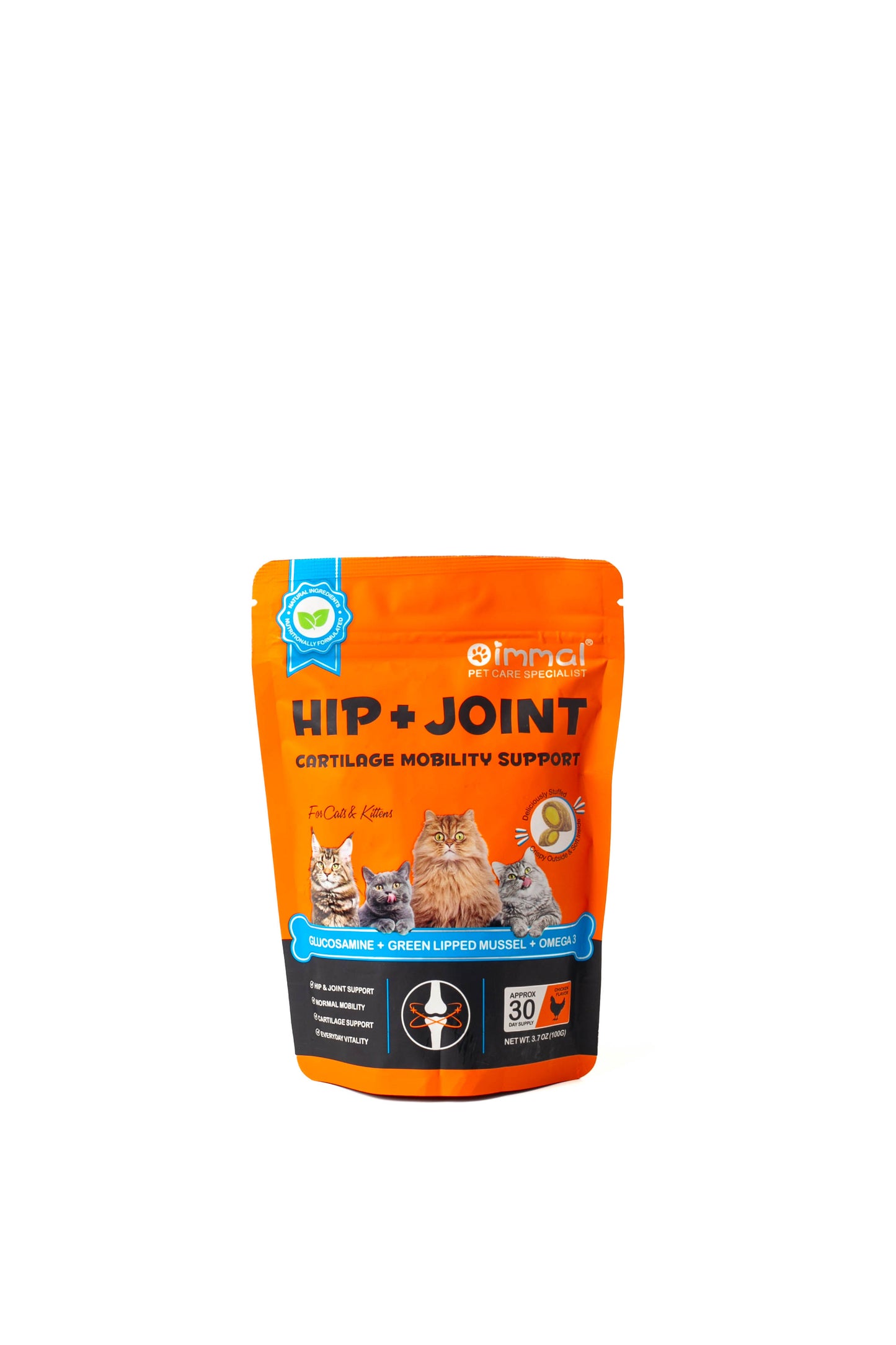 Immal Health Support Soft Chews for Cats and Kittens
