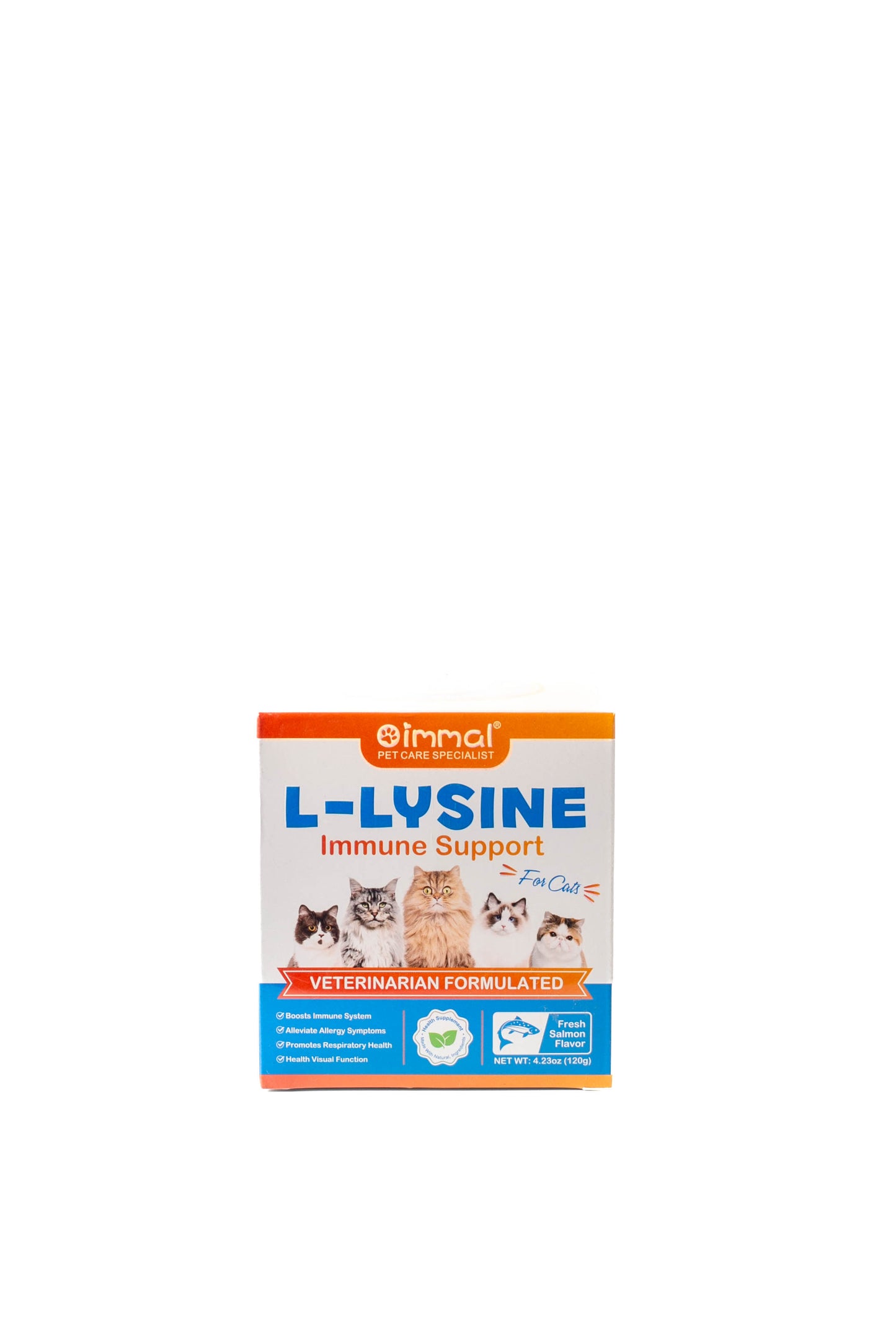 Immal L Lysine Immune Support Supplement for Cats