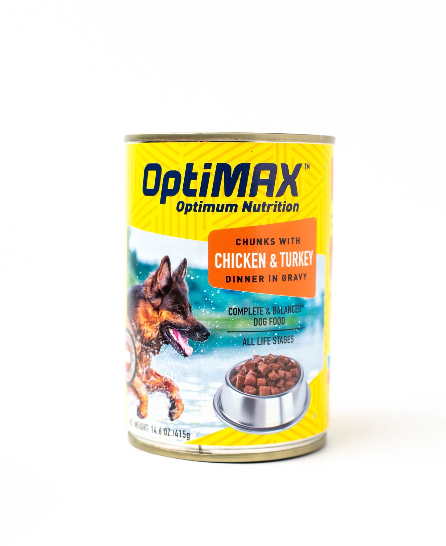 OptiMAX Chicken & Turkey Chunks in Gravy 400g