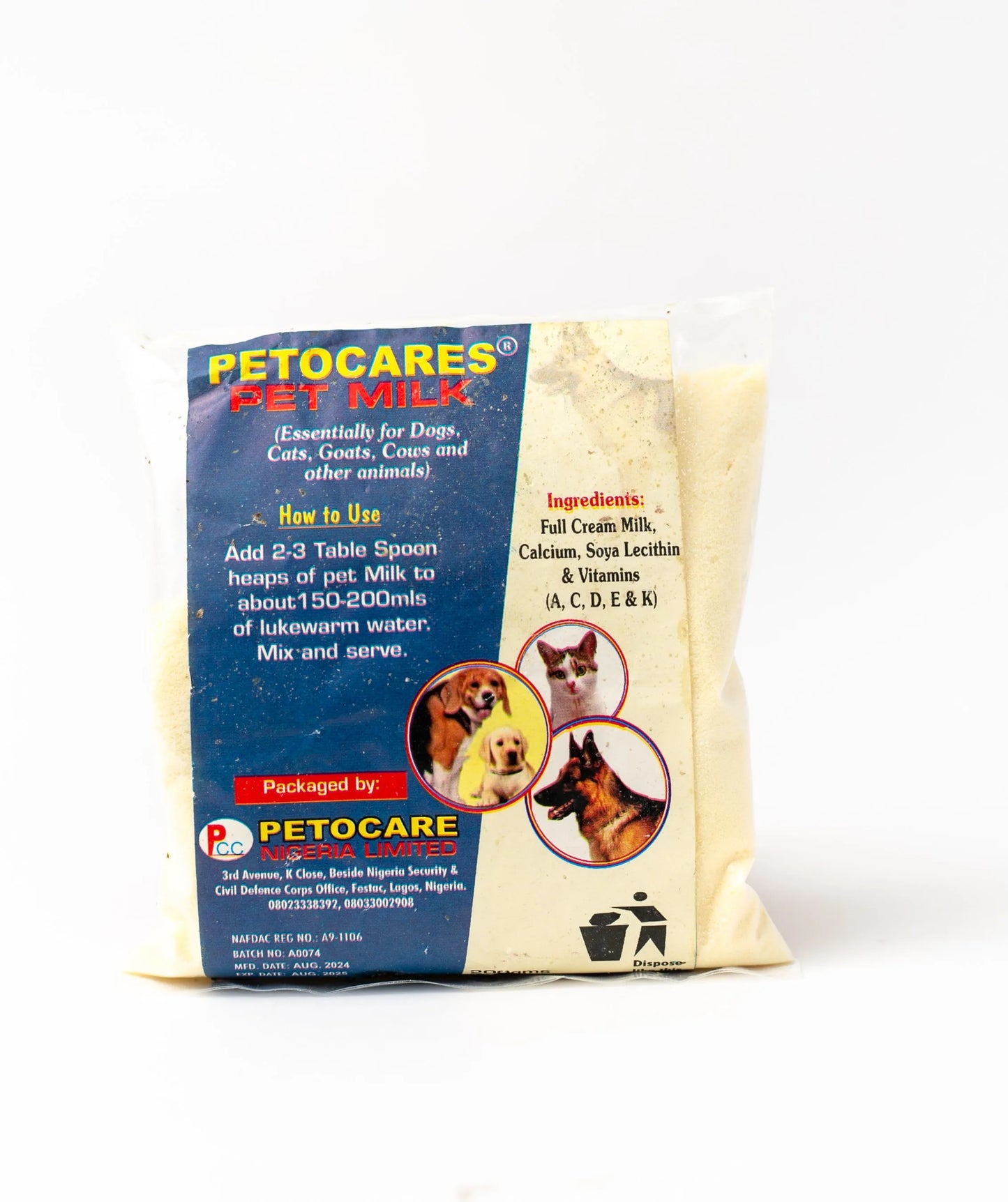 Petcares Local Pet Milk