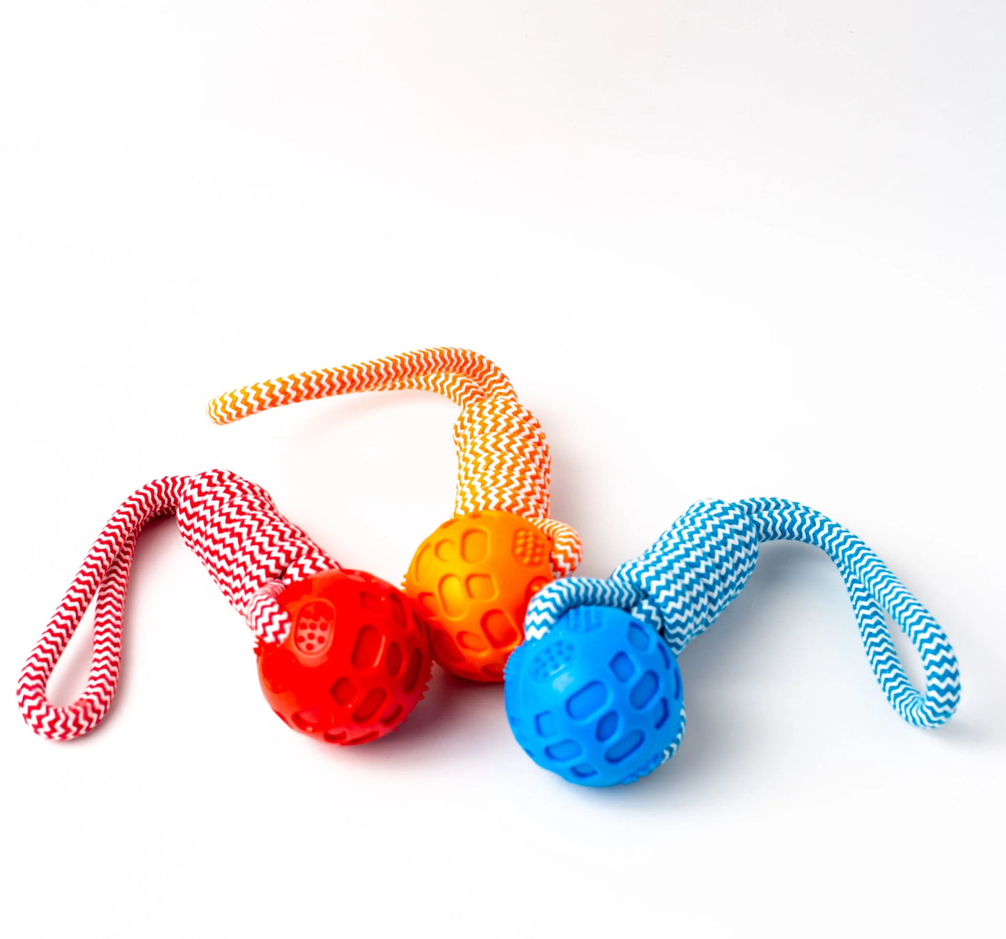 Single Long Rope Rubber Ball