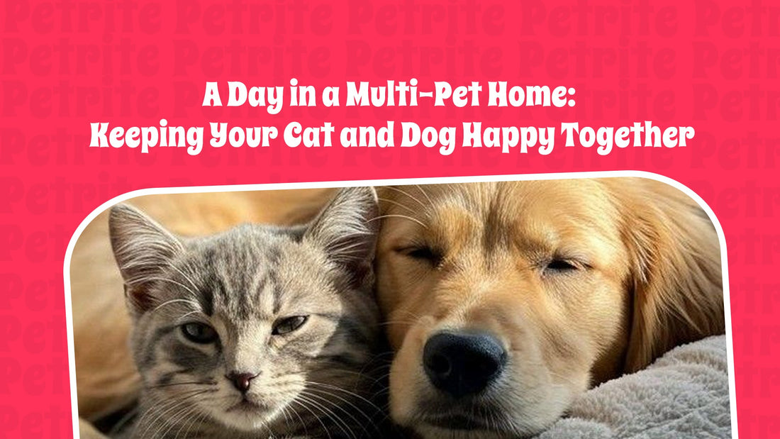 A Day in a Multi-Pet Home: Keeping Your Cat and Dog Happy Together