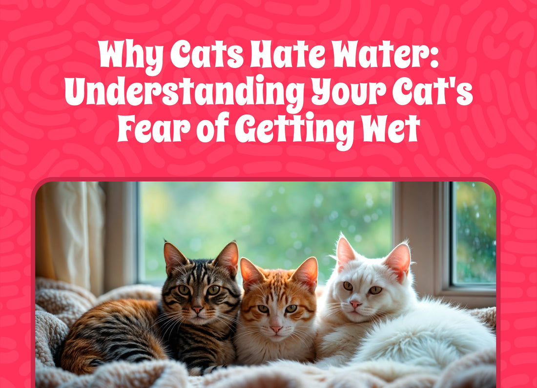 Why Cats Hate Water: Understanding Your Cat's Fear of Getting Wet