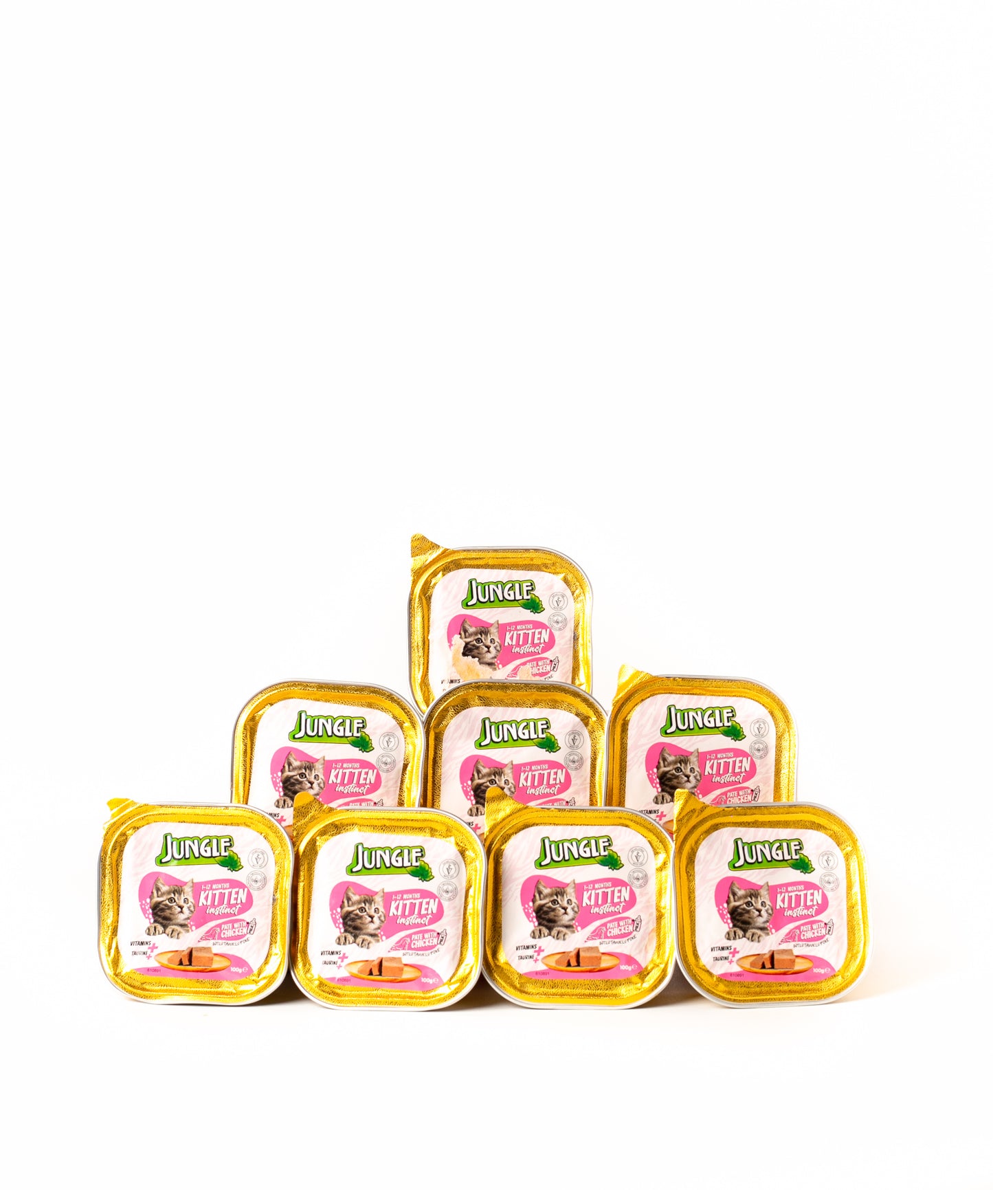 Jungle Kitten Instinct Pâté with Chicken 100g