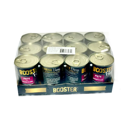 Booster Puppy Pâté with Chicken & Lamb – 12x400g 