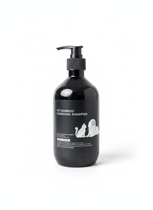 Pet Bamboo Charcoal Shampoo for Dark Fur