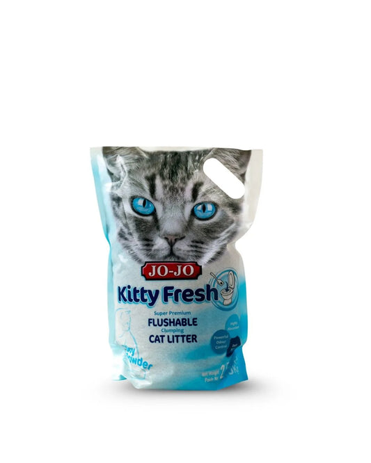 Jo-Jo Kitty Fresh Flushable Cat Litter 2.5kg