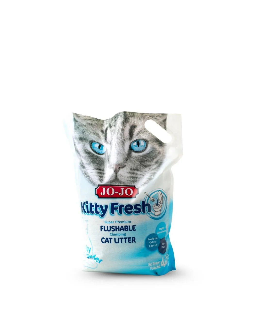 Jo-Jo Kitty Fresh Flushable Cat Litter 4kg
