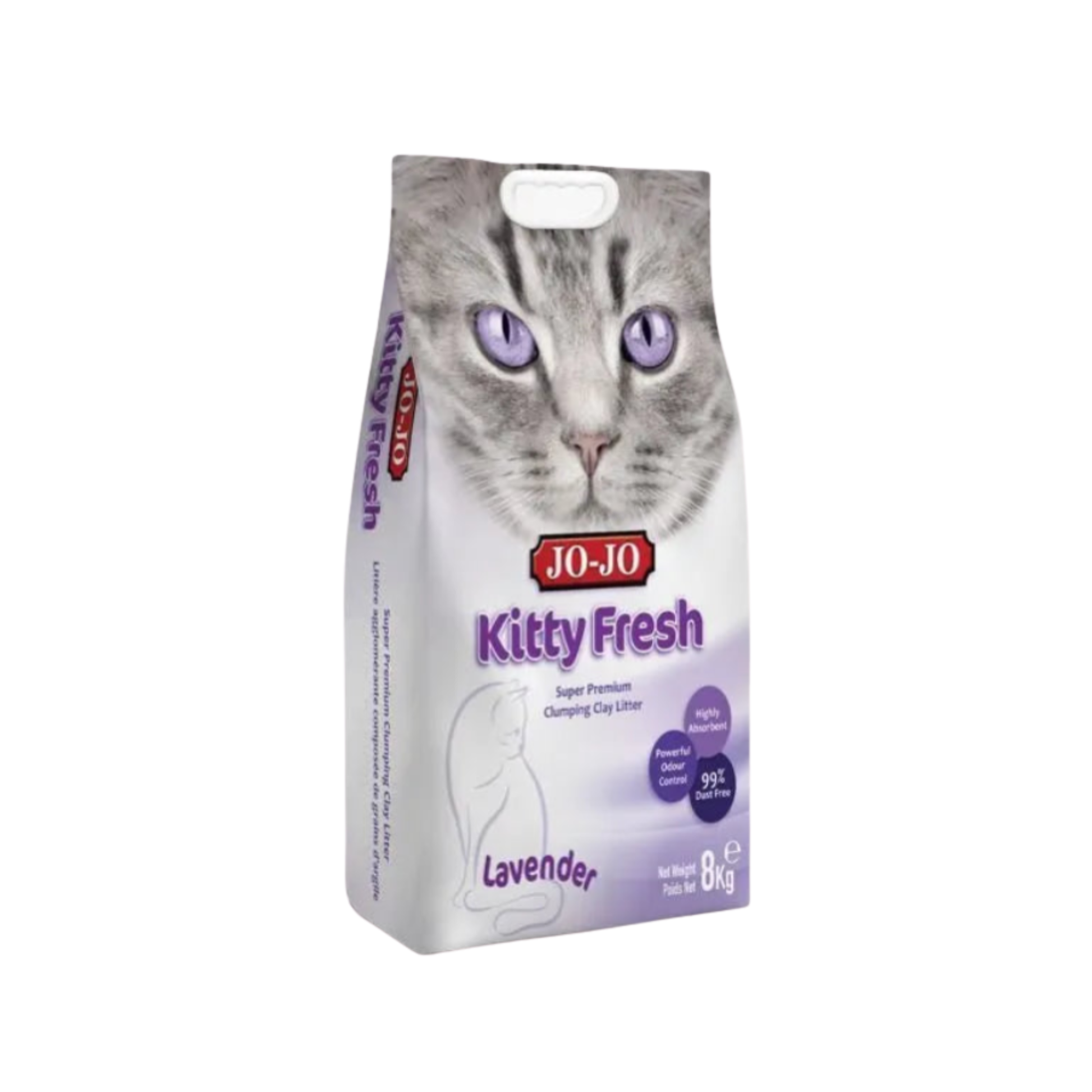 Jo-Jo Kitty Fresh Lavender Cat Litter 4kg