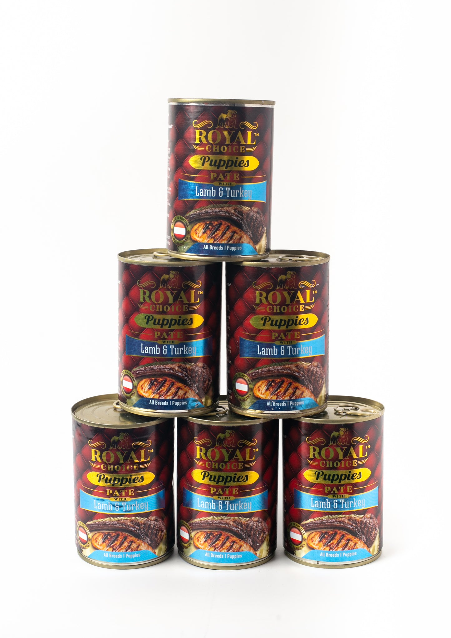 Royal Choice Puppies Lamb and Turkey Pate Can Food