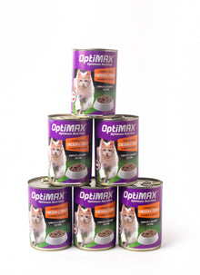 OptiMax Cat Chicken and Turkey Can Food
