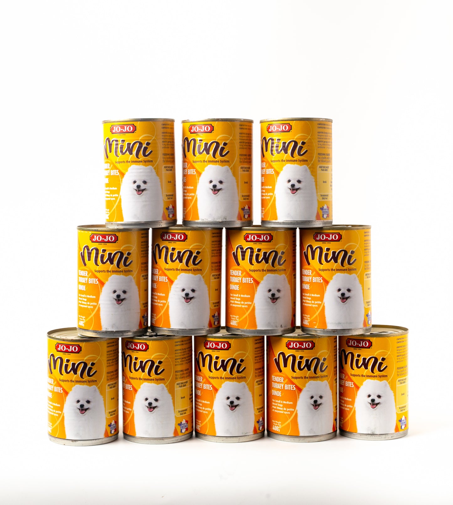 Jo-jo Mini Dog Wet Food Pack of 3 Cans (for small Breeds)