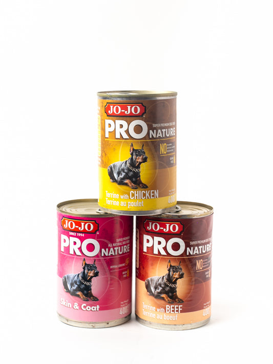 Jo-Jo Super Premium Pro Nature Dog Wet Food Pack of 3