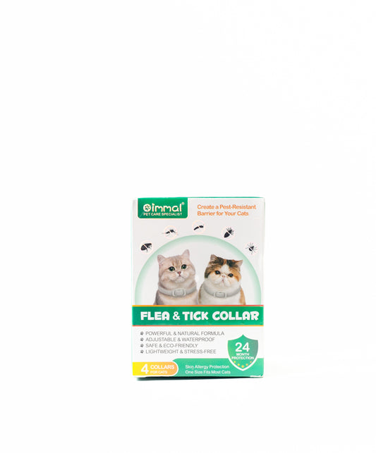 Immal Flea and Tick Collar for Cats (24 Months Protection)