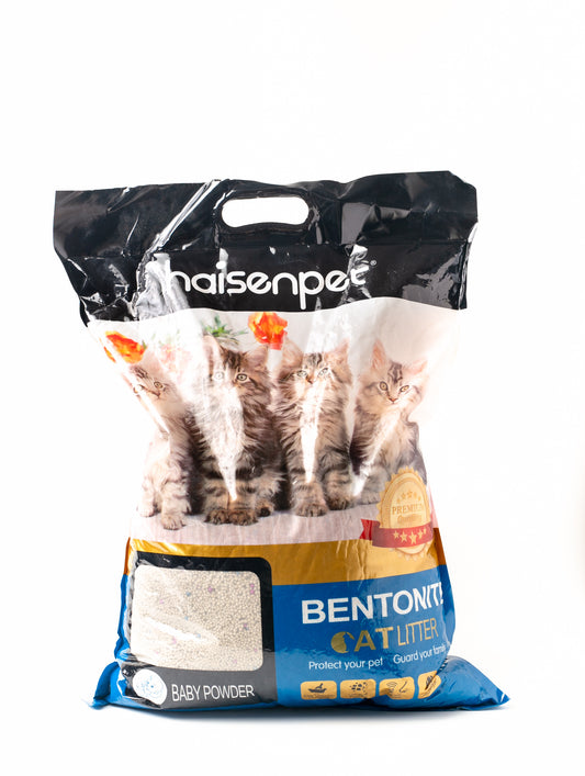 Haisenpet Bentonite Cat Litter 10L (7KG)