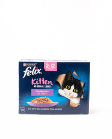 Purina Felix Kitten Mixed Selection in Jelly wet food