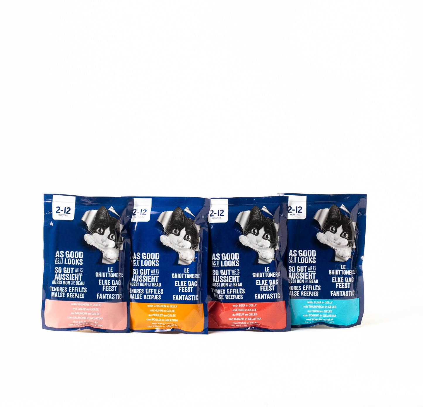 Purina Felix Kitten Mixed Selection in Jelly 4 Pouches