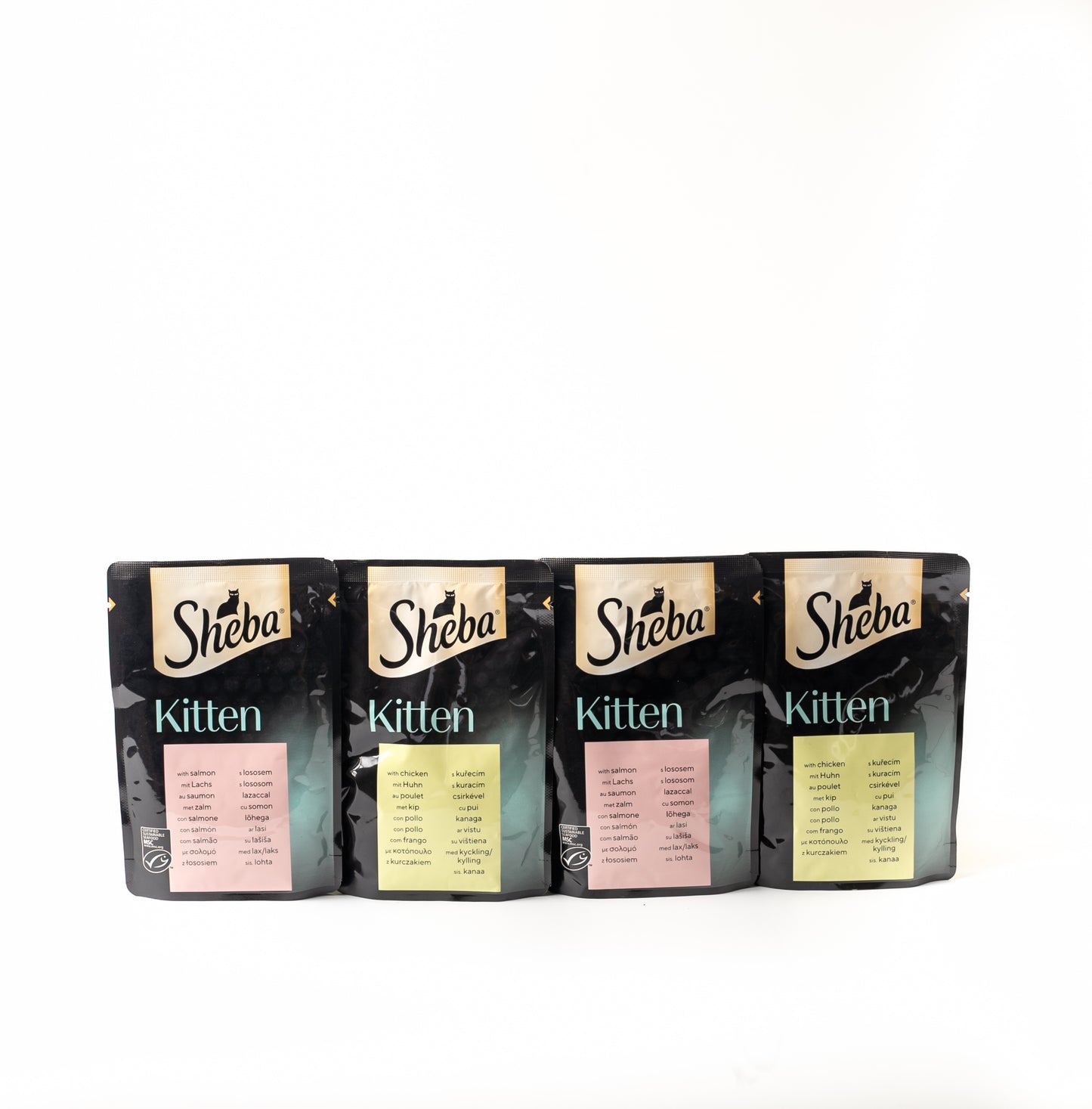Sheba Kitten Mixed Selection in Gravy