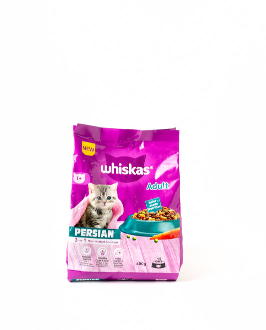 Whiskas Adult Persian Dry Cat Food 400g