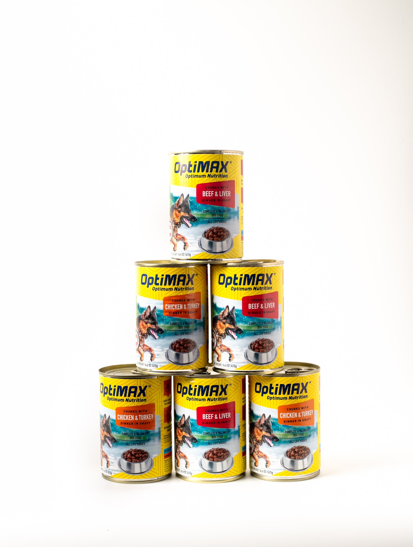 OptiMax Adult Dog Wet Can Food