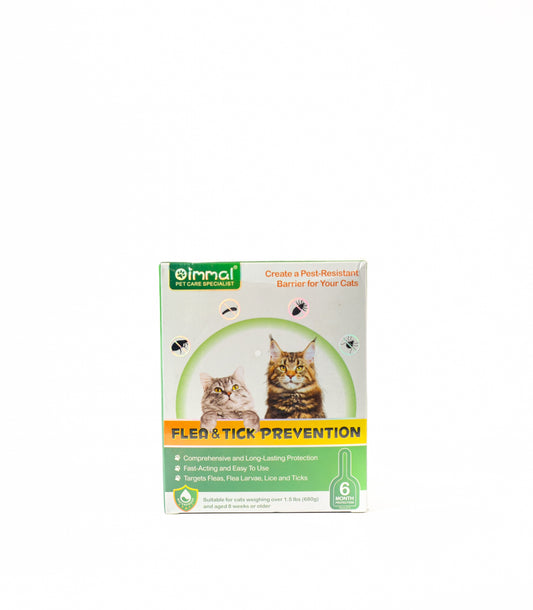 Immal Flea and Tick Prevention Med for Cats
