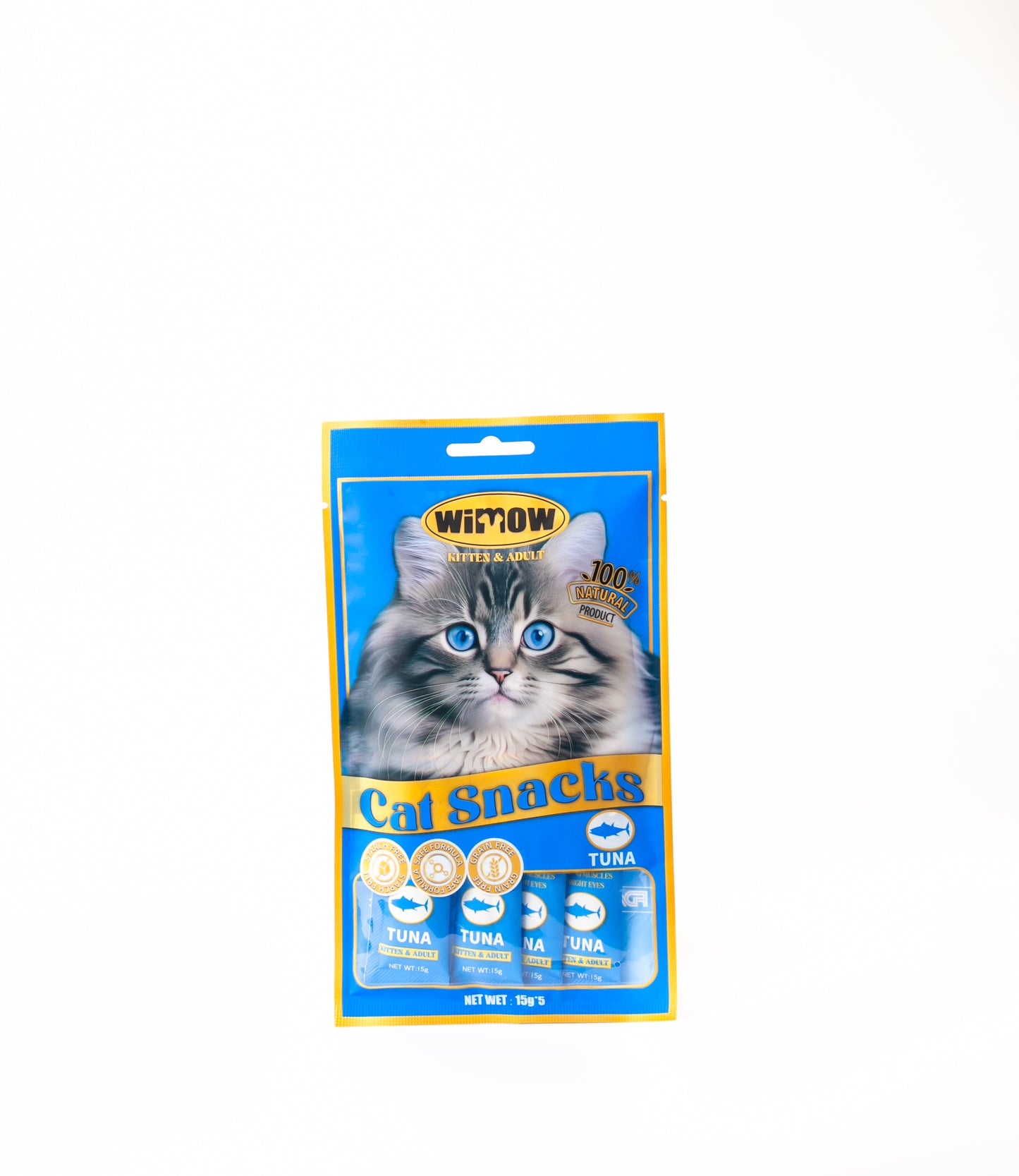 Wimow Kitten and Adult Cat Snack  5 in 1 75g