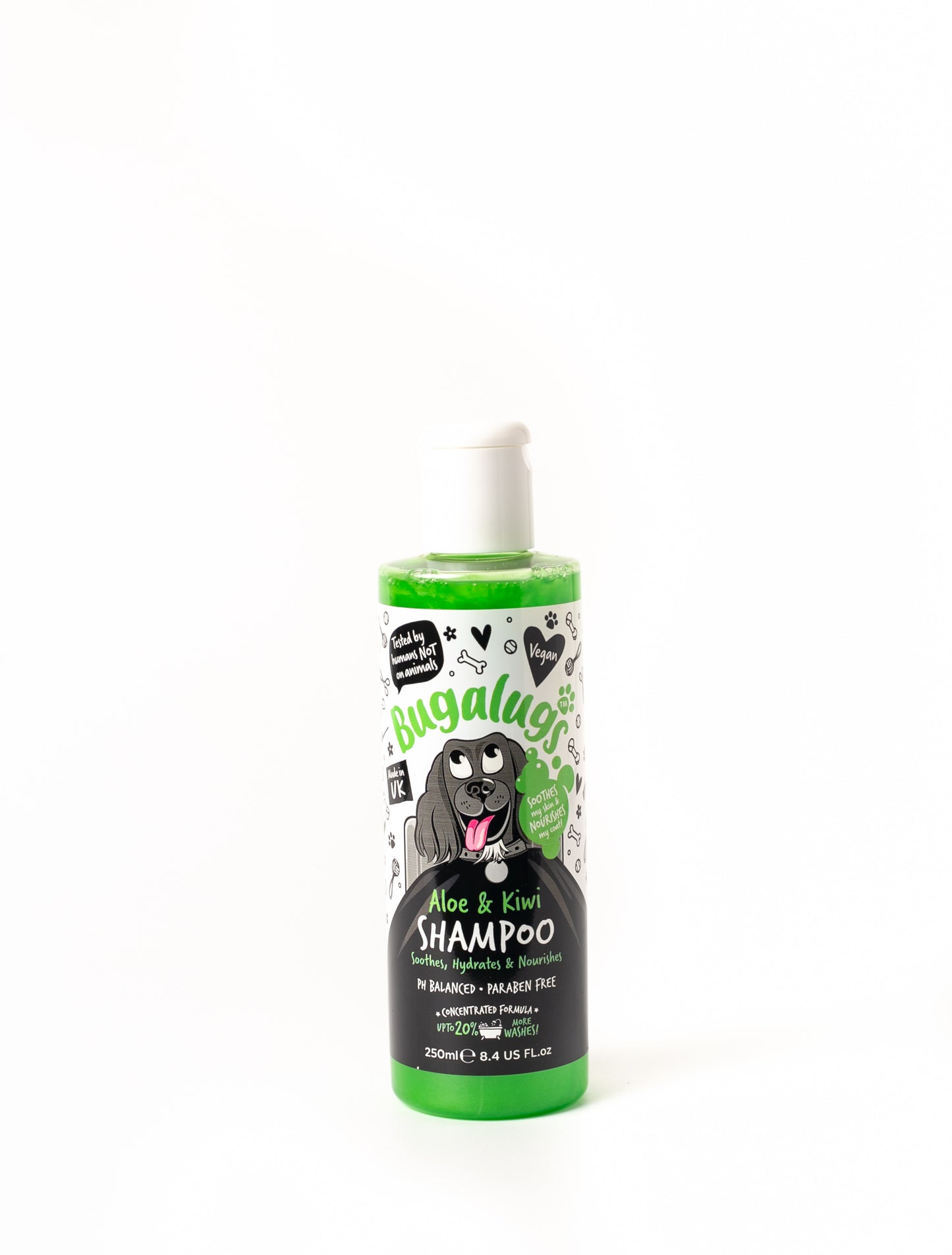 Bugalugs Aloe and Kiwi Dog Shampoo 250ml