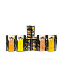 Booster and Sheba Adult Cat Wet Food Combo