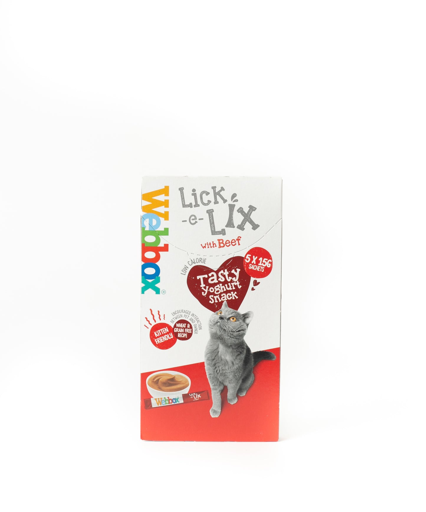 Webbox Lick e Lix Cat Treat 5 sachets x 15g