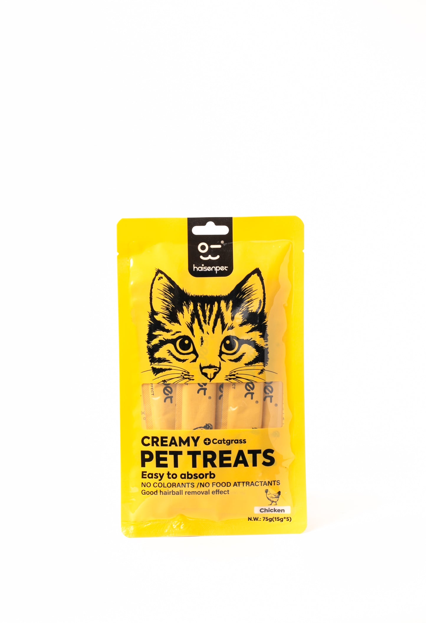 Haisenpet Creamy Cat Treat Sticks (75g – Pack of 5)