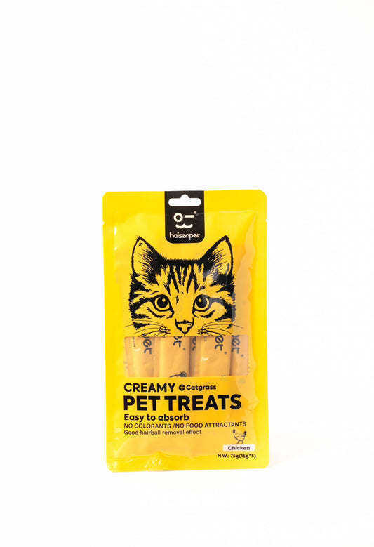 Haisenpet Creamy Cat Treat Sticks (75g – Pack of 5)