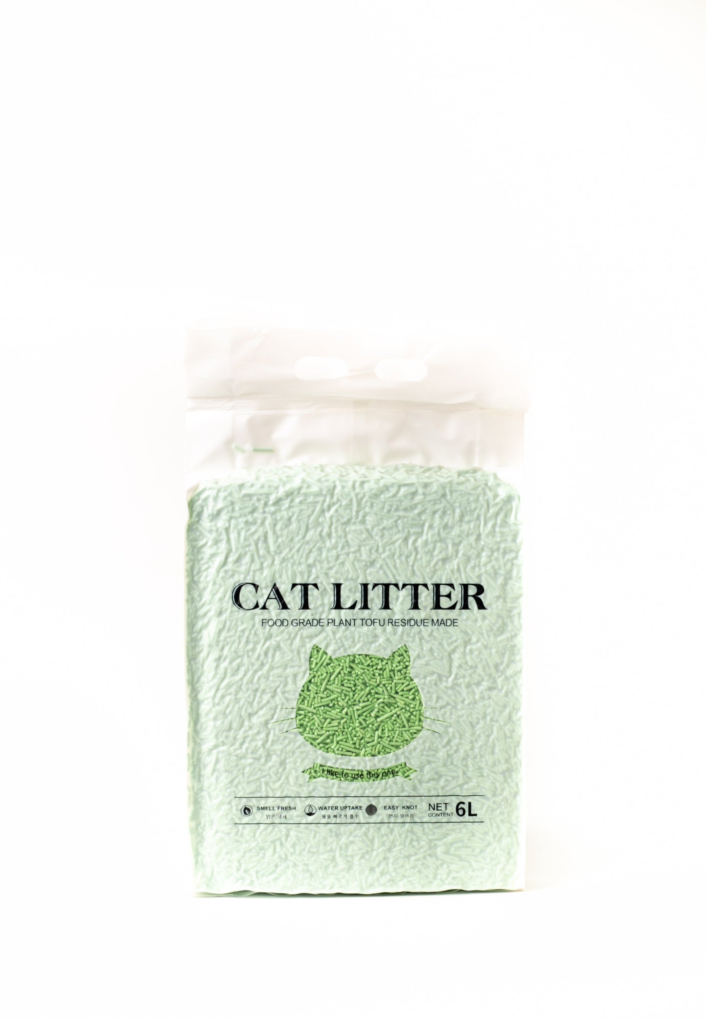 Tofu Cat Litter – Food Grade Plant-Based (6L)