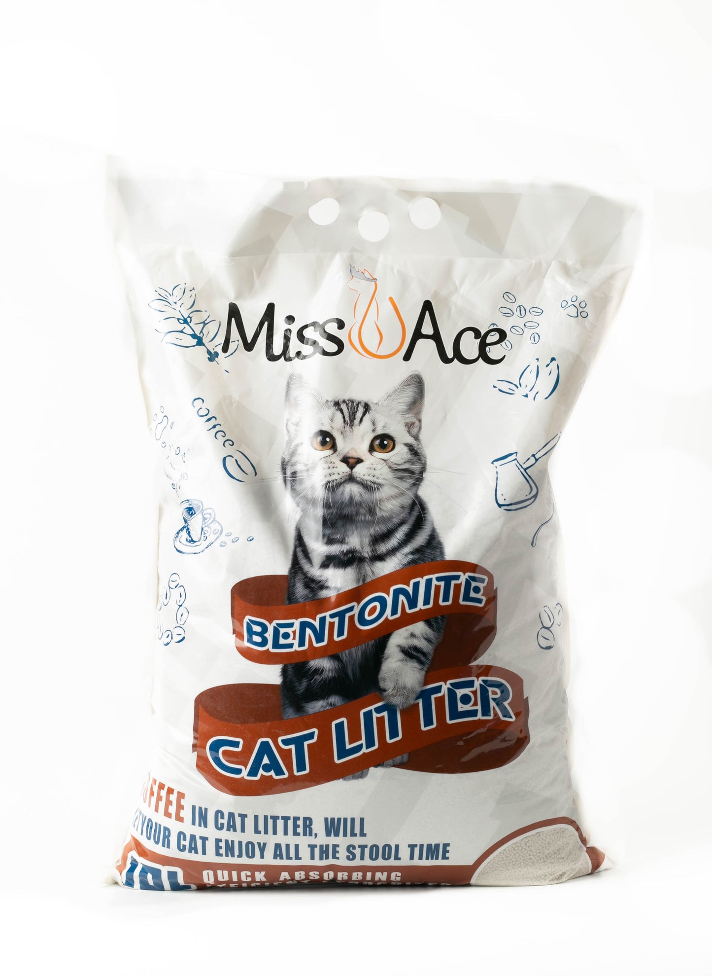 Miss Ace Bentonite Cat Litter 10L