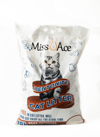 Miss Ace Bentonite Cat Litter 10L