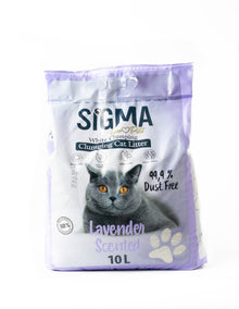 Sigma Lavender Scented Clumping Cat Litter 10L