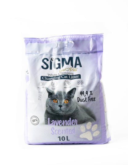Sigma Scented Clumping Cat Litter 10L