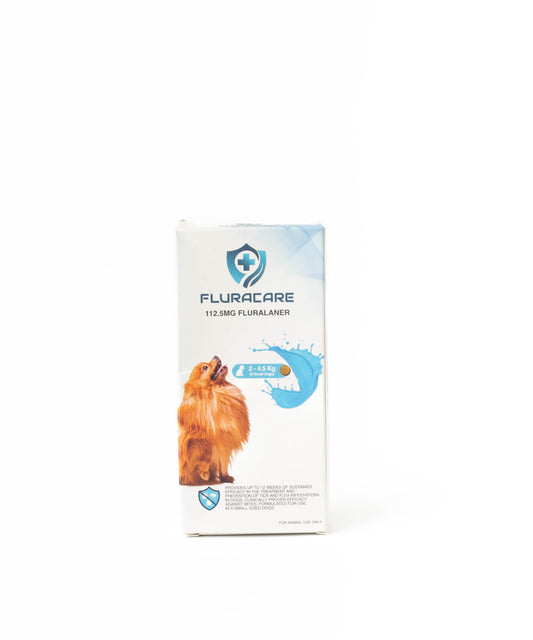 Fluracare Fluralaner Tick and Flea Treatment for Dogs