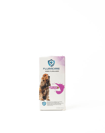 Fluracare Fluralaner Tick and Flea Treatment for Dogs