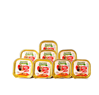 Jungle Adult Cat Wet Food Pate