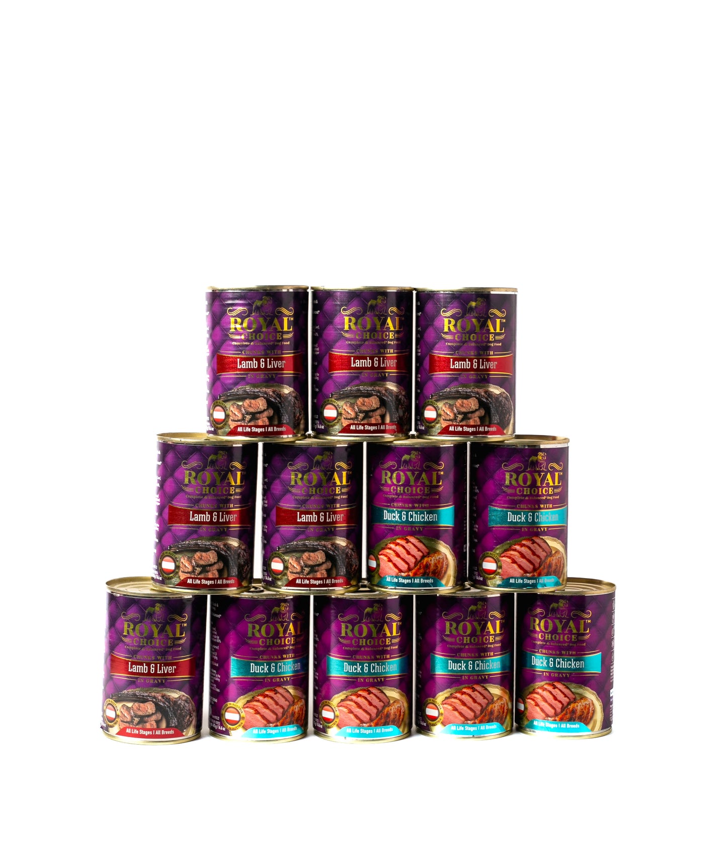 Royal Choice Chunks in Gravy Wet Adult Dog Food 400g