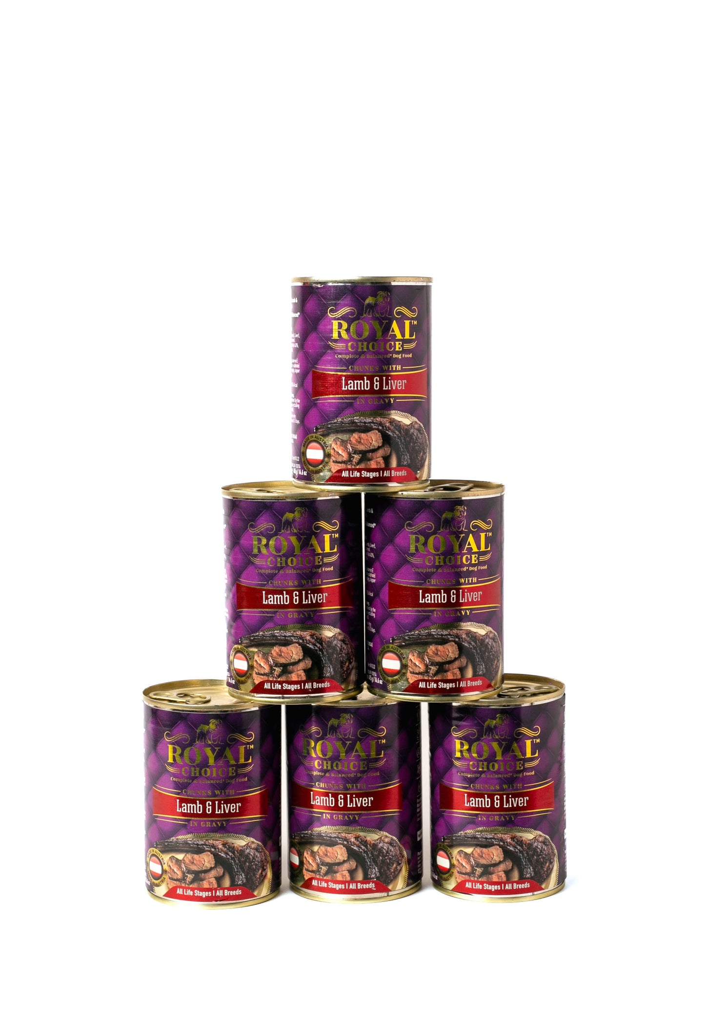Royal Choice Chunks in Gravy Wet Adult Dog Food 400g