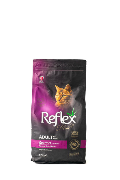 Reflex Plus Adult Cat Dry Food, 1.5kg
