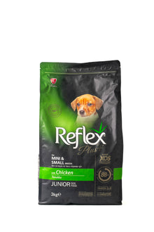 Reflex Plus Puppy Mini and Small Breed Dry Dog Food, 3kg